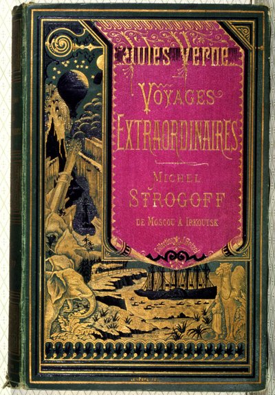 Podróże Michela Strogoffa, autor: Jules Verne autorstwa Unbekannter Künstler
