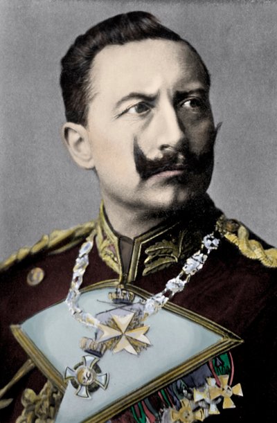 Wilhelm II , cesarz niemiecki w latach 1888-1941 autorstwa Unbekannter Künstler