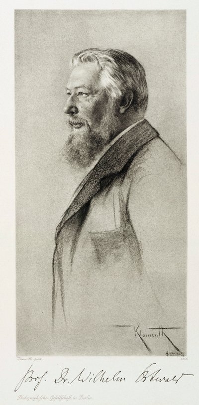 Wilhelm Ostwald, łotewski chemik, ok. 1910 autorstwa Unbekannt