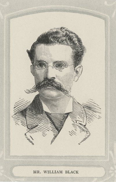 William Black (1841-1898) (lito) autorstwa Unbekannt