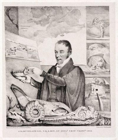 William Buckland, geolog autorstwa Unbekannt