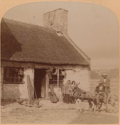 A General Merchandise Store, Killorgin, Irlandia, 1901. autorstwa Underwood and Underwood