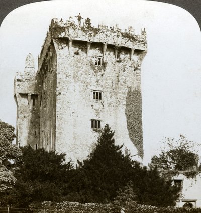 Zamek Blarney, Cork, Irlandia. autorstwa Underwood and Underwood