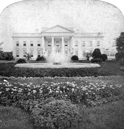Biały Dom, Waszyngton, DC, USA, początek XX wieku. autorstwa Underwood and Underwood