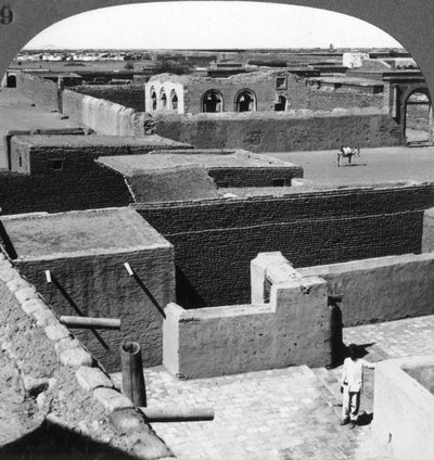 Grób Mahdiego w Omdurmanie, Sudan, 1905. autorstwa Underwood and Underwood