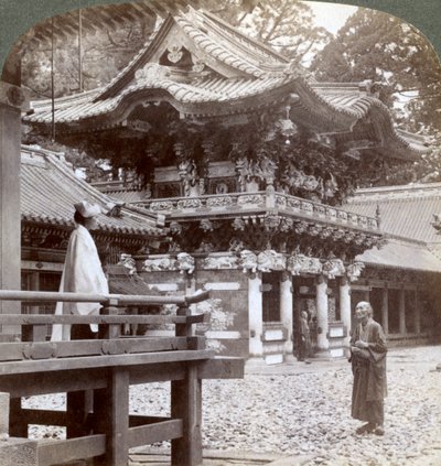 Noc prestiżowa ręka, kolego st hand MP, przekład Nikko, Japonia, 1904 autorstwa Underwood and Underwood