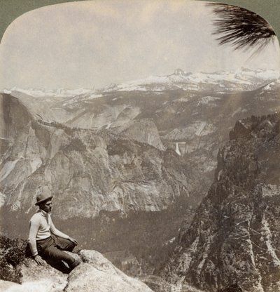 Dolina Yosemite, Kalifornia, USA, 1902 r. autorstwa Underwood and Underwood