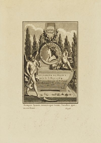 Elizabeth de France, w Memoria autorstwa Unidentified