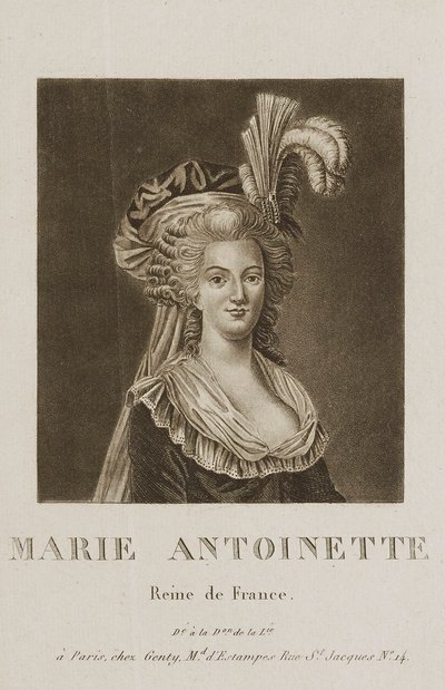 Maria Antonina autorstwa Unidentified