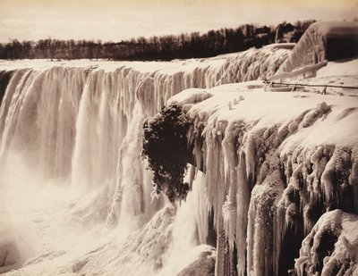 [Wodospad Niagara, zamrożony] autorstwa Unidentified