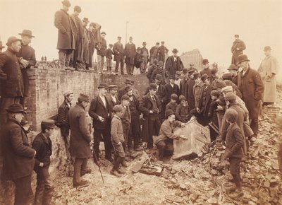 [Otwarcie sejfu Millera i Bisbee]. autorstwa Unidentified