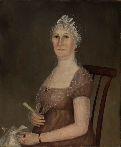 Portret siedzącej kobiety autorstwa Unidentified