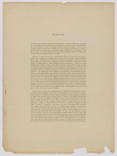 Przedmowa do "Królewskiej Galerii Sztuki Brytyjskiej" autorstwa Unidentified