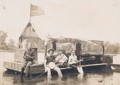 [Rafting Party] autorstwa Unidentified