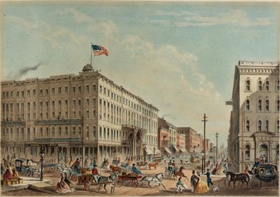 Tremont House (Chicago) autorstwa Unidentified