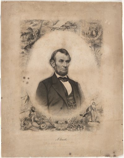 Abraham Lincoln autorstwa Unknown