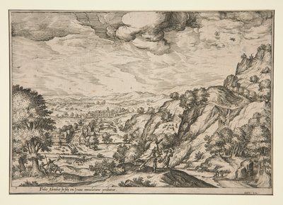 Abraham i Izaak autorstwa Unknown