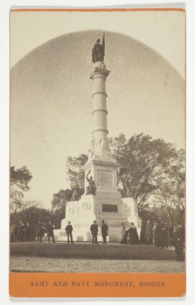 Pomnik Armii i Marynarki Wojennej, Boston autorstwa Unknown