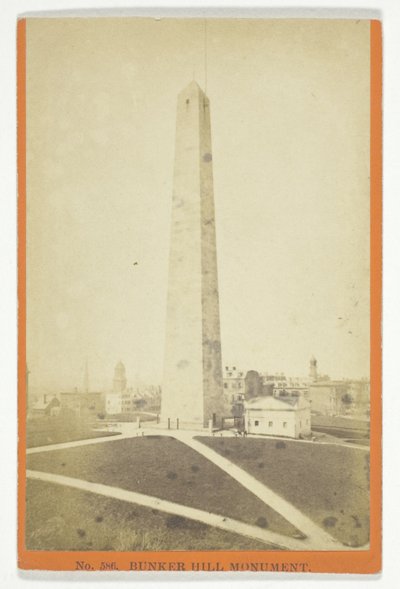Pomnik Bunker Hill autorstwa Unknown
