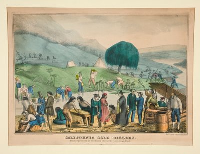 California Gold Diggers (nr 370) autorstwa Unknown