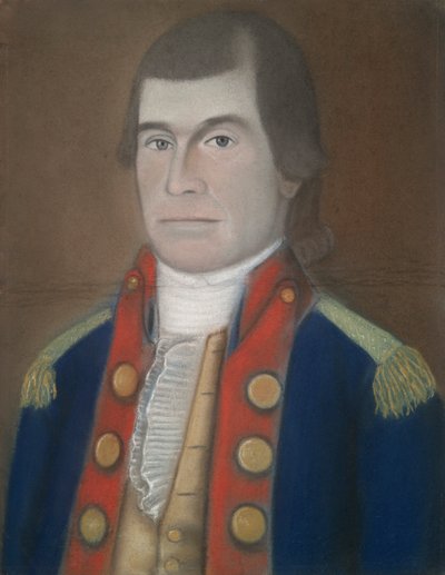 Pułkownik Obadiah Johnson (1736-1801) autorstwa Unknown