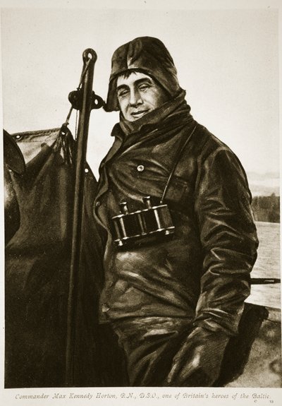 Komandor Max Kennedy Horton, RN, DSO, jeden z brytyjskich bohaterów Bałtyku, 1914-19 autorstwa Unknown