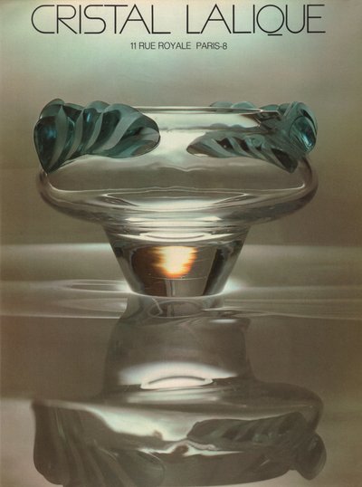 Kryształowy Lalique. Kryształ firmy Lalique. autorstwa Unknown