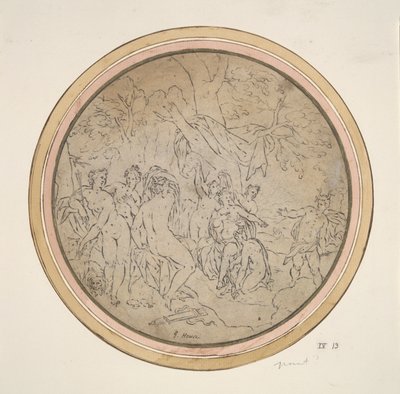 Diana i jej nimfy zaskoczone Actaeon autorstwa Unknown
