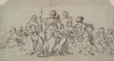 Diana z Nimfami i Putti autorstwa Unknown