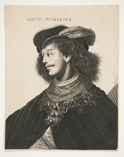 Gasto Foisseius (Gaston de Foix?) autorstwa Unknown