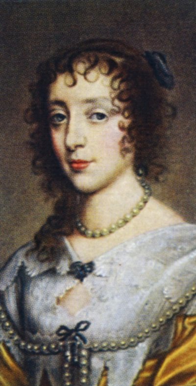 Henrietta Maria z Francji. autorstwa Unknown