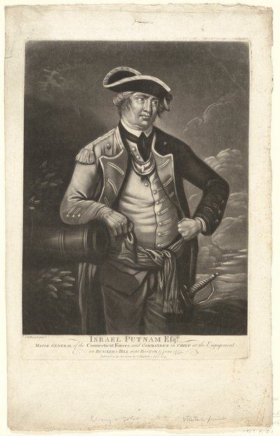 Izrael Putnam, Esq. autorstwa Unknown
