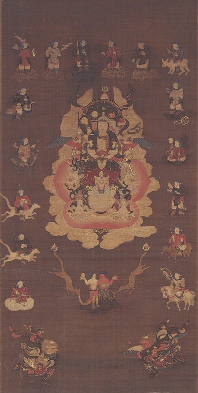 Mandala Dakini-Ten＜Ḍākiṇī＞ autorstwa Unknown
