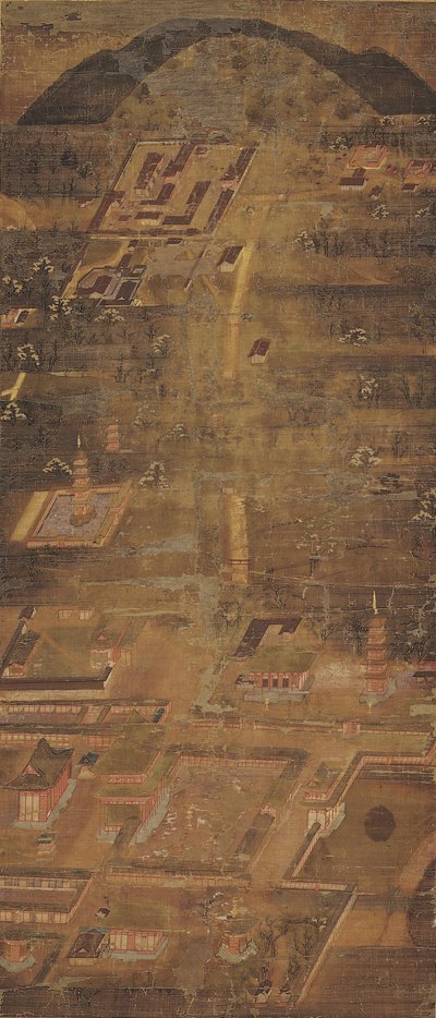 Mandala świątyni Kasuga i świątyni Kofuku-ji autorstwa Unknown