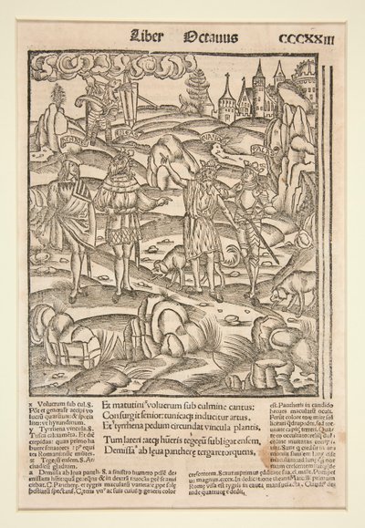 Strona z Wergiliusza strasburskiego, 1502 autorstwa Unknown