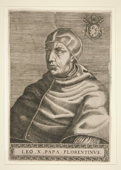 Papież Leon X autorstwa Unknown