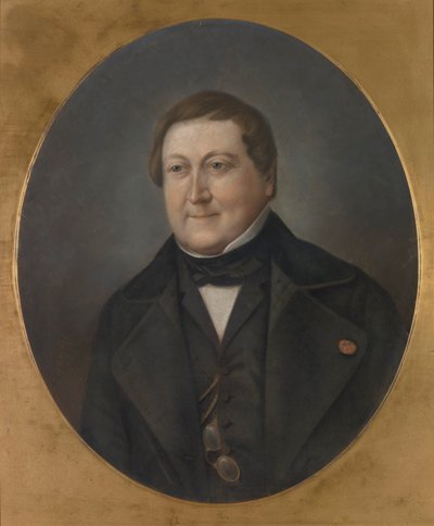 Portret Rossiniego autorstwa Unknown