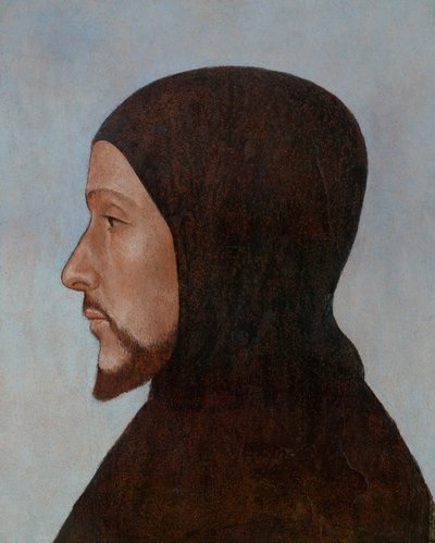 Portret mnicha augustianów, zidentyfikowanego jako Fra Mariano da Genezzano autorstwa Unknown