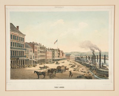 Lądowanie publiczne, Cincinnati autorstwa Unknown