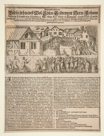 Scena religijna z kaznodzieją autorstwa Unknown