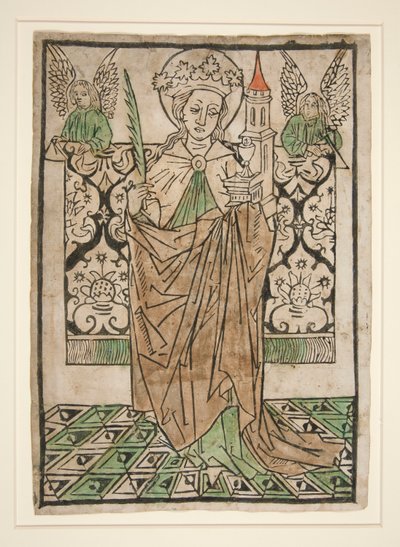 Św. Barbara autorstwa Unknown