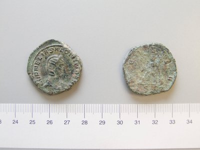 Sestercjusz z Gallienus, cesarz Rzymu z Rzymu autorstwa Unknown