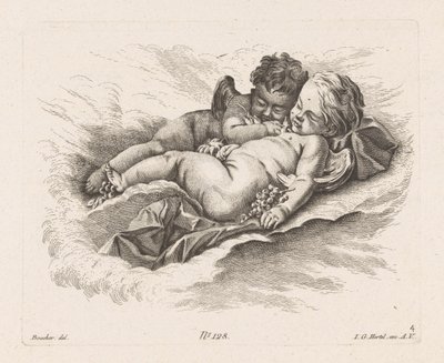 Slapende putti Putti (tytuł serii) autorstwa Unknown