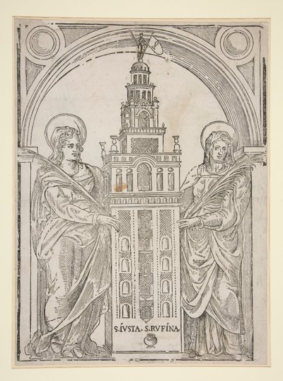 św. Justa i św. Rufina autorstwa Unknown