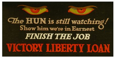Hun wciąż patrzy! Pokaż mu były na serio - dokończ pracę Victory Liberty Loan.rnc.1917 autorstwa Unknown