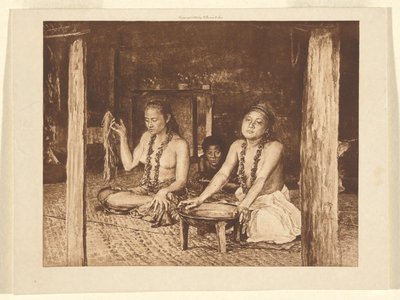Dwóch Tahitańczyków autorstwa Unknown
