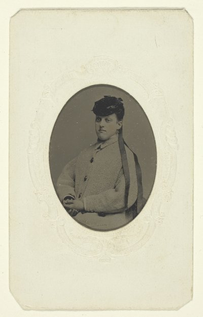 Bez tytułu (Portret kobiety w kapeluszu) autorstwa Unknown