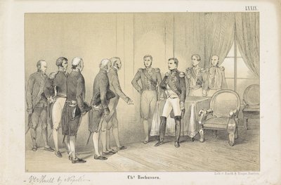 Verhuell z Napoleonem, 1806 autorstwa Unknown