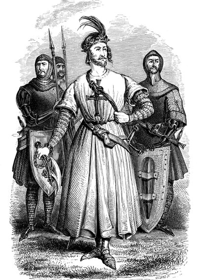 1157-1199, Ryszard pierwszy w Anglii, Ryszard Lwie Serce, król Anglii i książę Normandii autorstwa Unknown artist