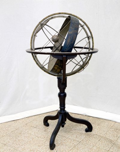 Sfera armilarna XVII wieku: Mediolan, Narodowe Muzeum Nauki i Techniki. autorstwa Unknown artist